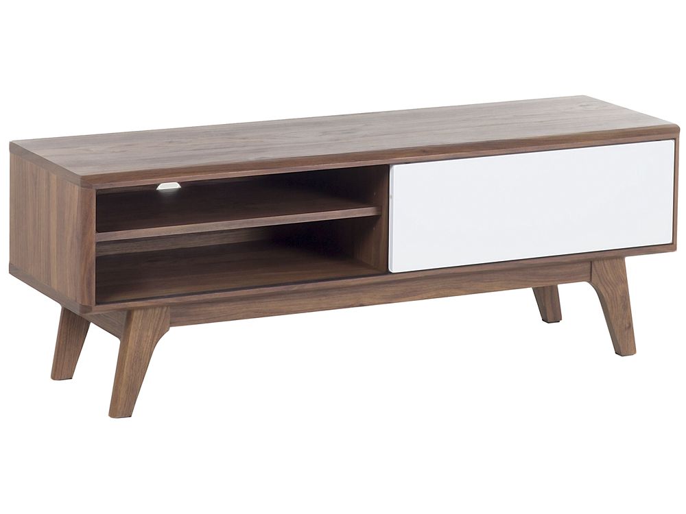 TV Stand BUFFALO Brown/ White