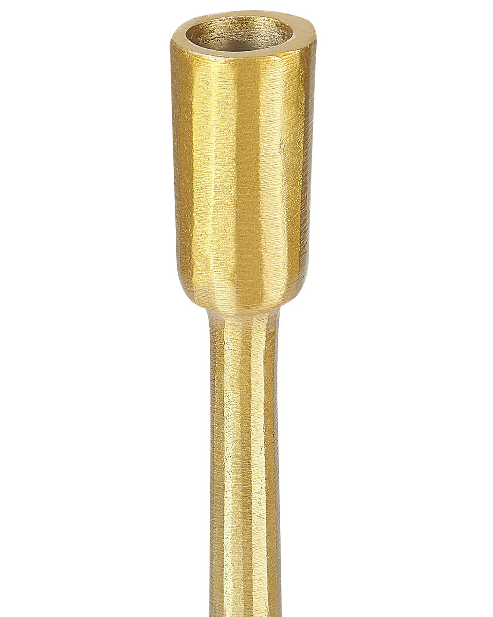 Kerzenständer 3er Set ZIMBABWE 36 cm Metall Gold_823127