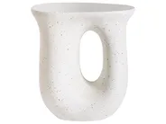 Beistelltisch IDRO 42 cm 28 cm Terrazzo Optik Cremeweiß_987181