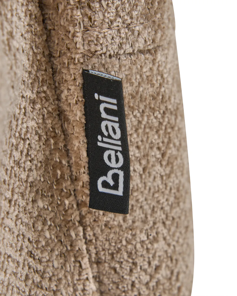 Rocking Recliner Chair REA Swivel Chenille Light Brown_1100129