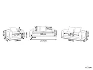 Sofa Set 6-Sitzer VINLIDEN Taupe_1048656