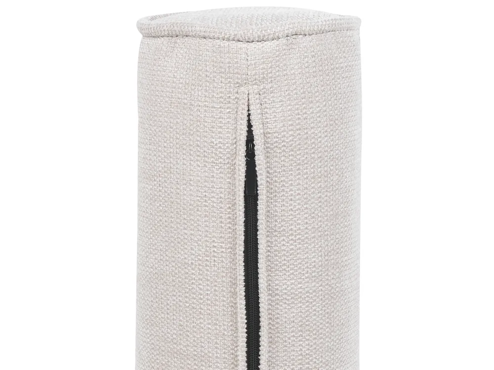 Sofa 2-Sitzer NURMO Stoff Hellbeige_896143