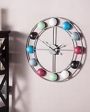 Wall Clock REIDEN Metal Multicolour_1176425