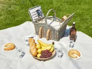 Picknickkorb CANELE Geflecht Braun_863697