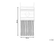 Wandbehang SAIF Wolle 90 cm Rot_847619
