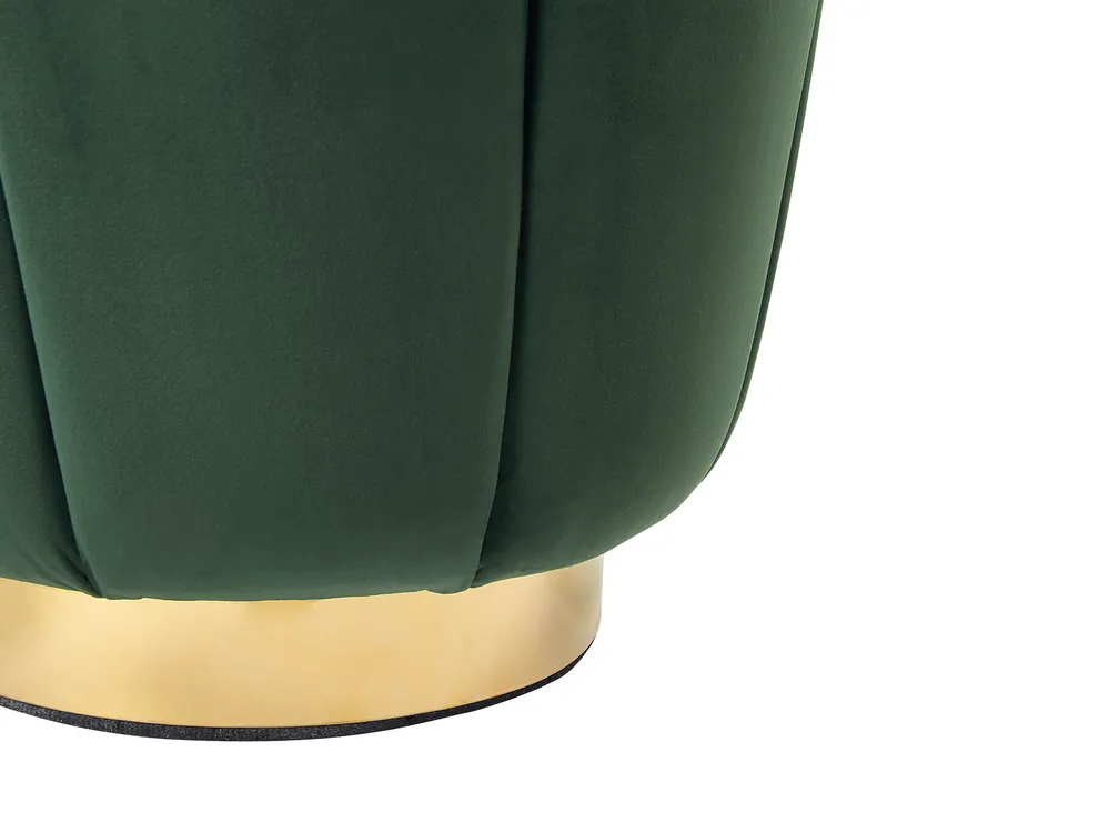 Pouffe IRVING Velvet Dark Green_766801