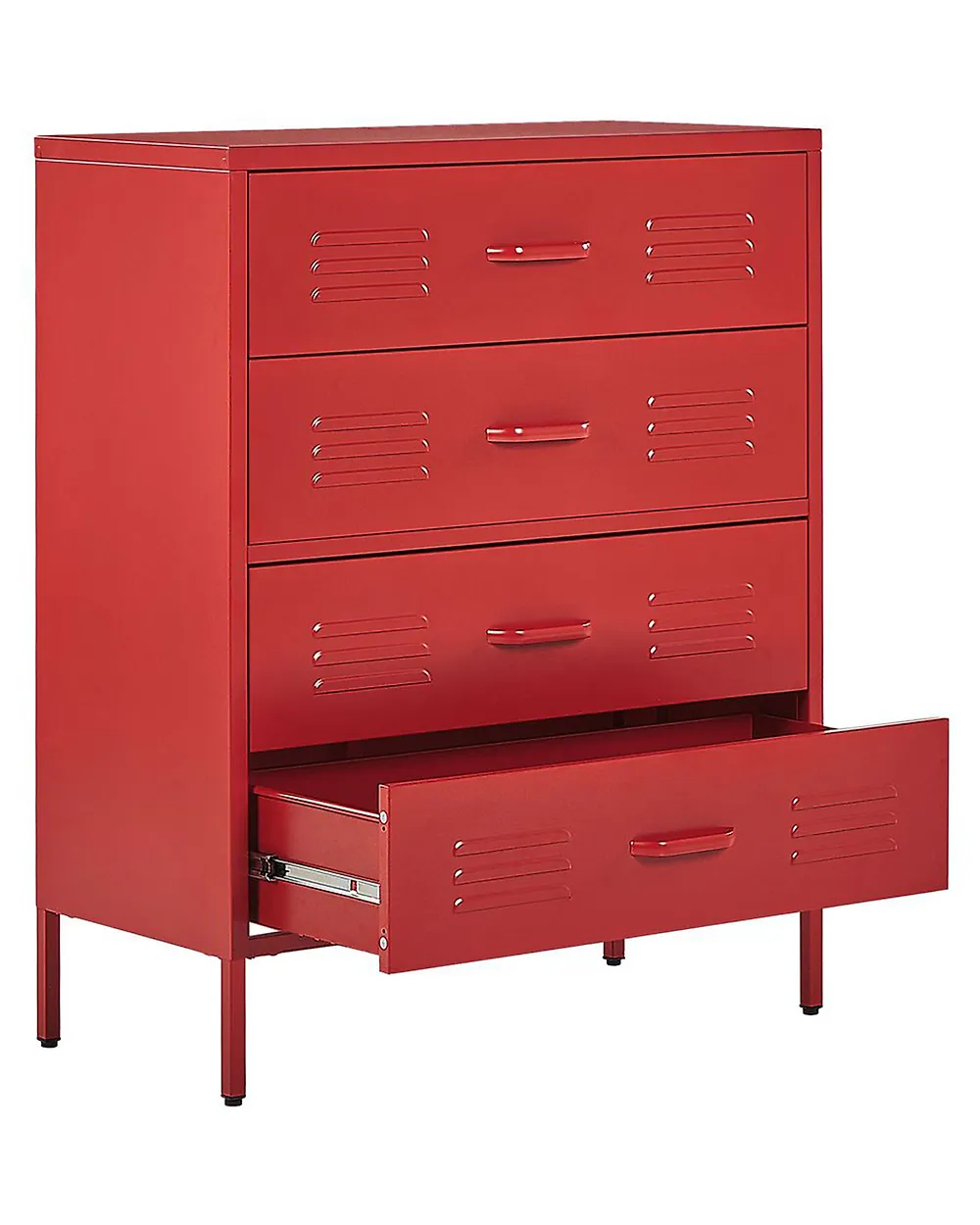 Ladekast ENAGO Metaal Rood_812239