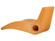Sun Lounger AIROLE Rattan Brown_928235