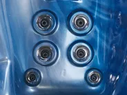 Outdoor Whirlwanne mit LED ARCELIA Blau_825009