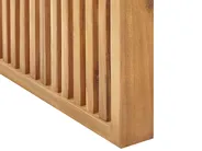 Gartentisch BELLANO 70 cm 120 cm Akazienholz Braun_922069