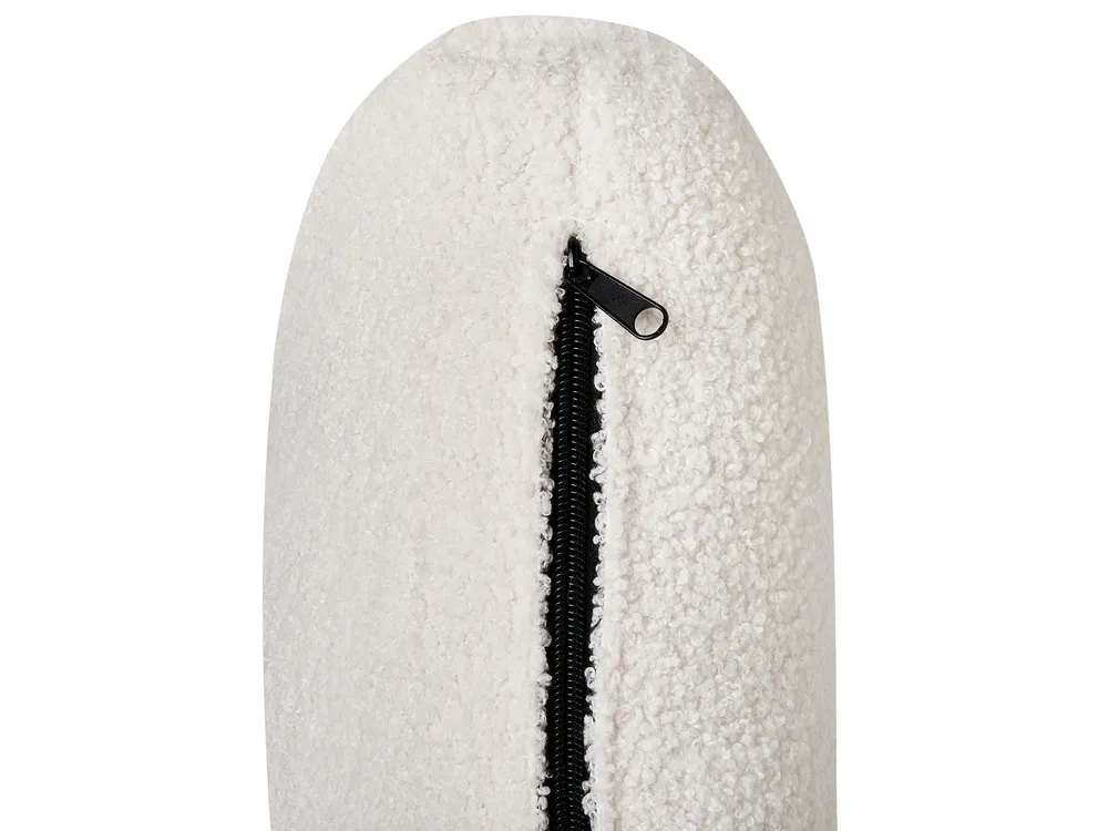 Linksseitige Chaiselongue ARTHEZE Bouclé Cremeweiß_930063