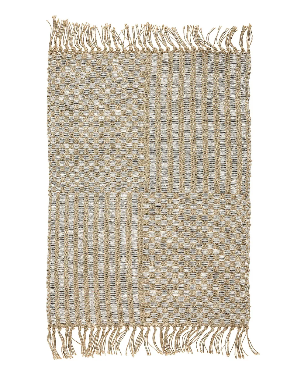 Teppich ADABAG Beige 50 x 80 cm Jute