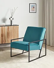 Armchair DELARY Velvet Teal_1156185