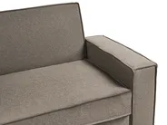Schlafsofa 3-Sitzer AROLE Stoff Braun_1056606