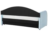 Ausziehbett Samtstoff EYBURIE 90 x 200 cm Hellblau_953268