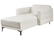 Chaiselongue ABERDEEN Stoff Cremeweiß_1038633