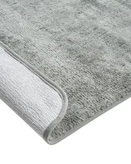 Bath Mat URLANA Grey 60 x 90 cm Microfibre_1024458