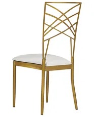 Set of 2 Dining Chairs GIRARD Metal Gold_913461