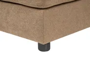 Ecksofa 3-Sitzer LOFOTEN Stoff Braun rechtsseitig_1098900