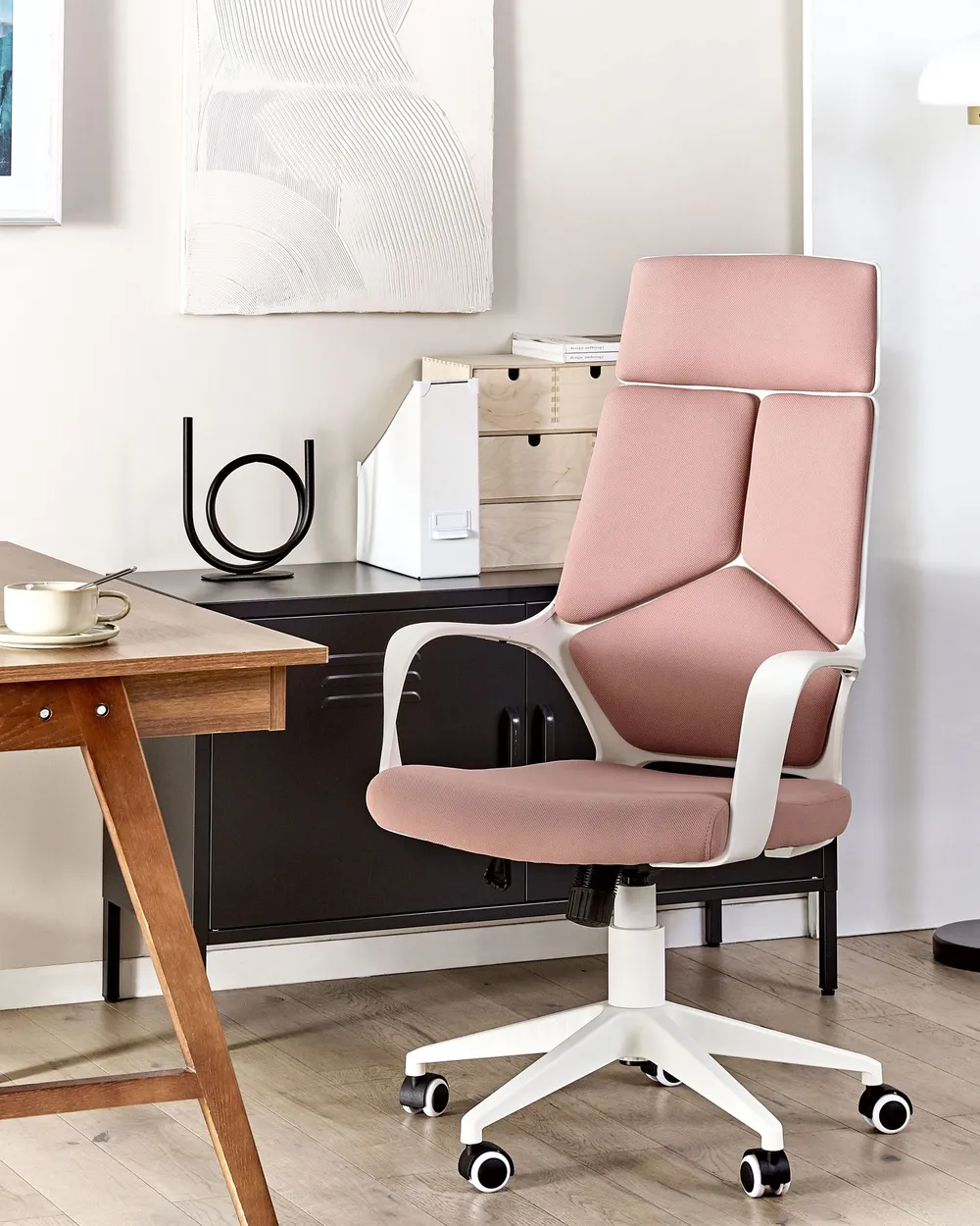 Bürostuhl DELIGHT Pfirsichrosa
