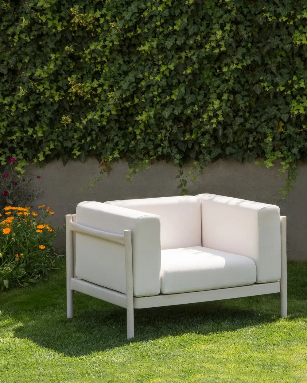 Gartensessel 2er Set FERRETTI Hellbeige_931260