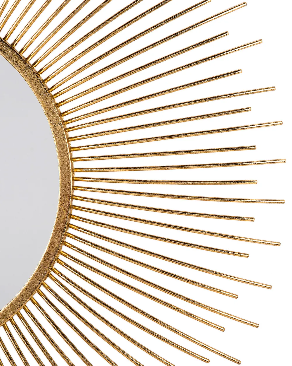 Wall Mirror CILLY 80 cm 80 cm Metal Gold_704610