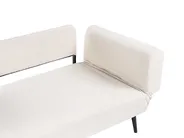 Sofa Bed 2 Seater DOROTEA Boucle Off-White_1071456