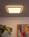 LED Deckenlampe TIVORA mit Fernbedienung mit Dimmer Weiß