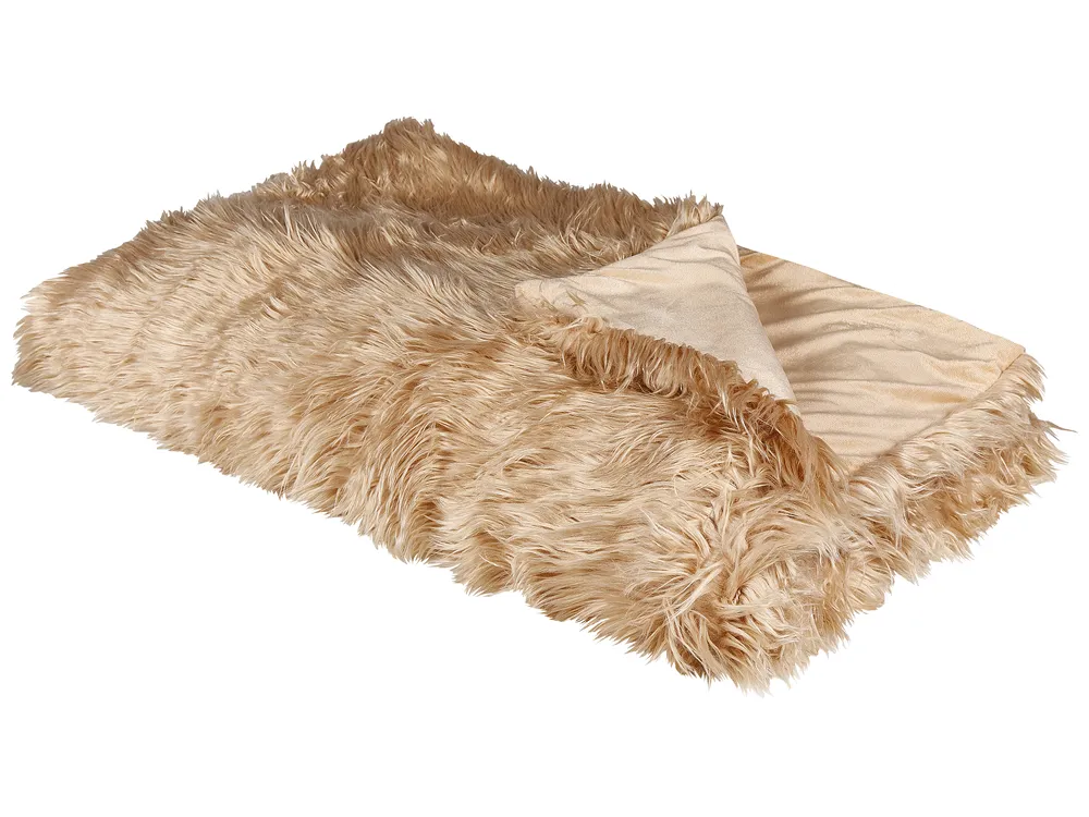 Tagesdecke DELICE 150 x 200 cm Hellbraun