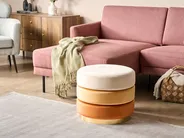 Pouf LOUIN Samtstoff Orange_876679