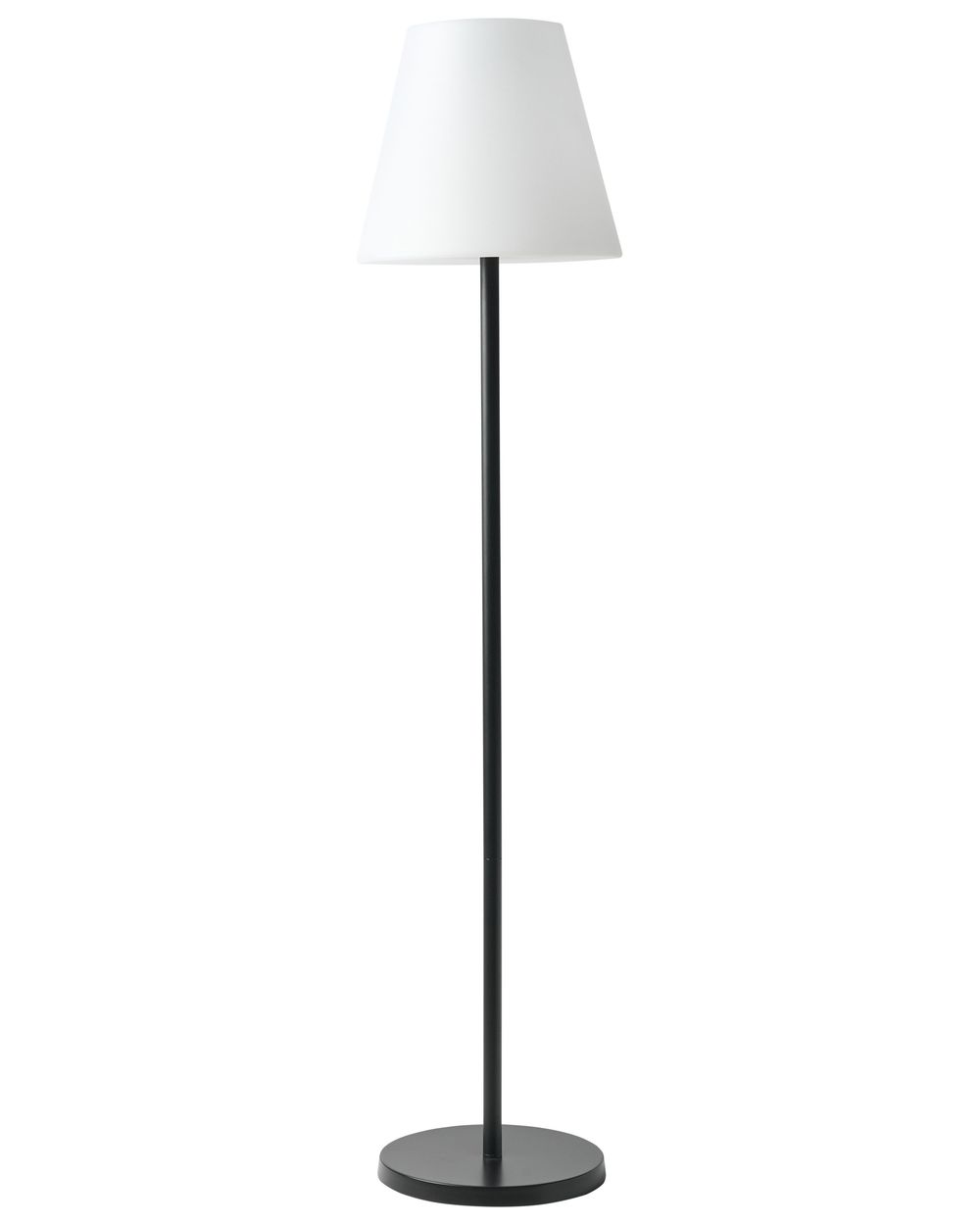 Solar Outdoor LED Floor Lamp FONESCA White