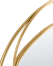 Wall Mirror COURCY 50 cm 54 cm Metal Gold_997081