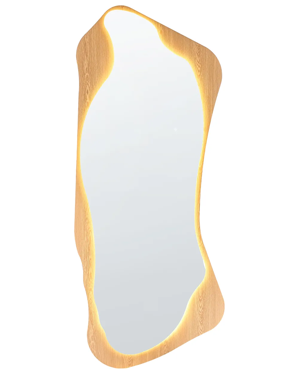 Wall Mirror LAMBLORE 58 cm 171 cm Light Brown_1135792