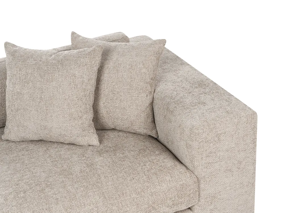 Sofa 3-Sitzer GLORVIKA II Stoff Taupe_923879