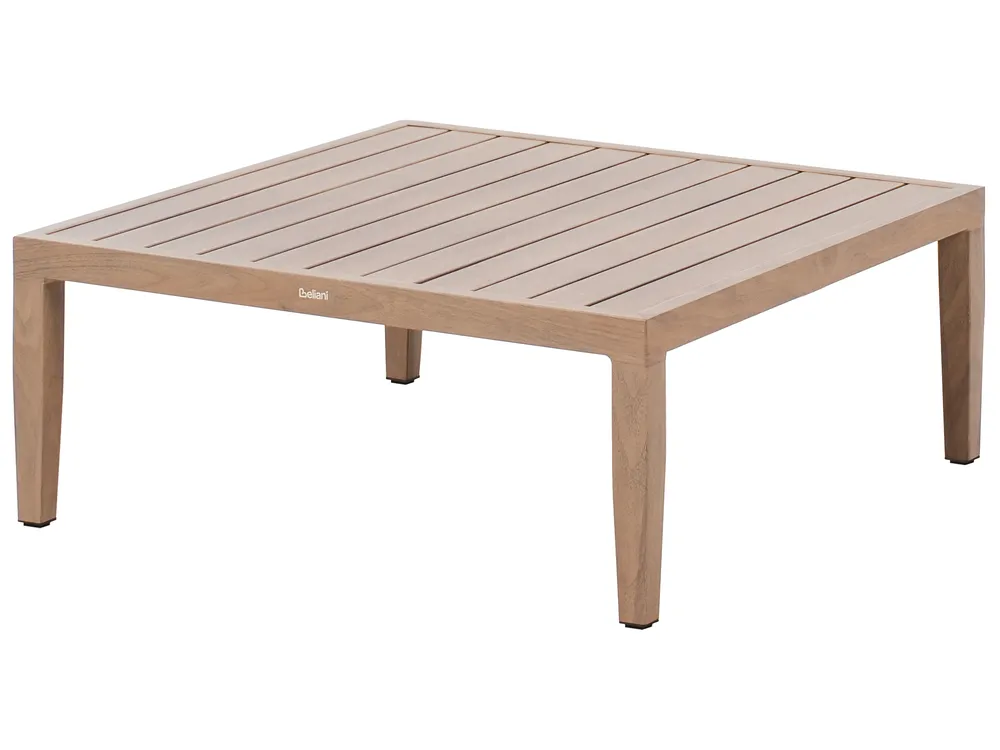 Gartensofa mit Tisch 2-Sitzer SAMPIERI Metall Braun_1000095