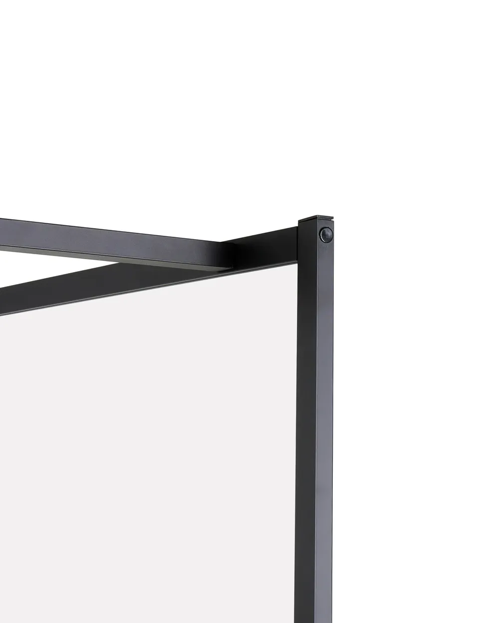 Shower Screen TAPAJOS 900 x 1950 mm Black_998914