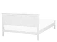 Bett mit Lattenrost Kiefernholz OLIVET 160 x 200 cm Weiß_773827