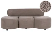 Sofa 3-Sitzer BLAVAND Bouclé Taupe_1061446