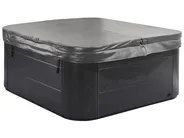 Outdoor Hot Tub with LED LASTARRIA White_818689