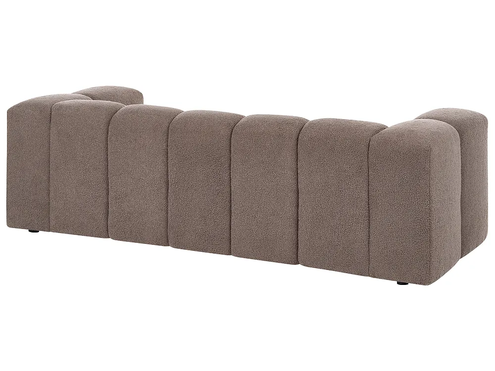 Bankenset 5-zits ANTOLA Bouclé Taupe_1161702