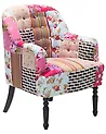 Sessel MANDAL Stoff Rosa