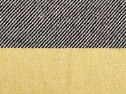 Kuscheldecke LAPU Baumwolle 125 x 150 cm Senfgelb_839593