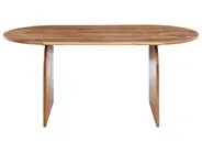 Dining Table SKYE Brown 90 cm 180 cm Acacia Wood_918721