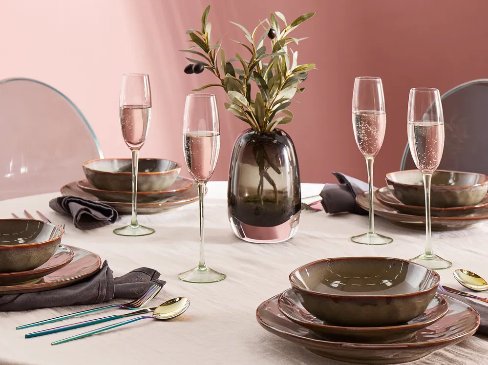 Champagnerflöten im 4er Set DIOPSIDE 200 ml Rosa_923431