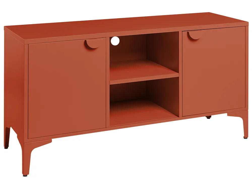 TV-Möbel ARDURA Metall Goldbraun