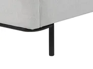 Bett mit Lattenrost Stoff CORIO 160 x 200 cm Hellgrau_903202