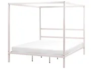 Himmelbett Metall LESTARDS 180 x 200 cm Hellbeige_1165326
