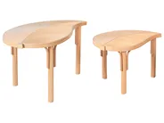 Couchtisch 2er Set PARALIA Rattan Naturfarben_999442