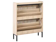 Shoe Storage Cabinet GYMPIE Light Brown_1014904