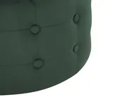 Pouf TAMPA Samtstoff Dunkelgrün_816579